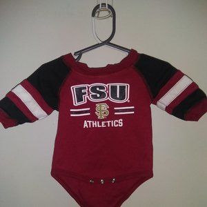 FSU long sleeve onesie